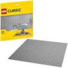 Tavola per costruzioni lego classic base grigia [11024]