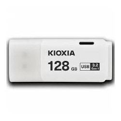 Pen drive 256gb kioxia hayabusa u301 usb 3.0 bianco [lu301w256gg4]