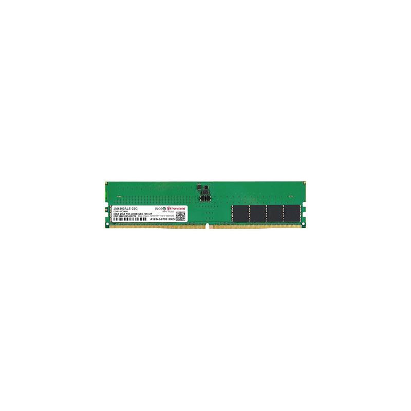 Ram dimm ddr5 32gb transcend jetram 4800mhz cl40 1.1v [jm4800ale-32g]