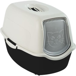 Toilette per gatti rotho my pet bailey 55.2x39x38.7cm nero/bianco