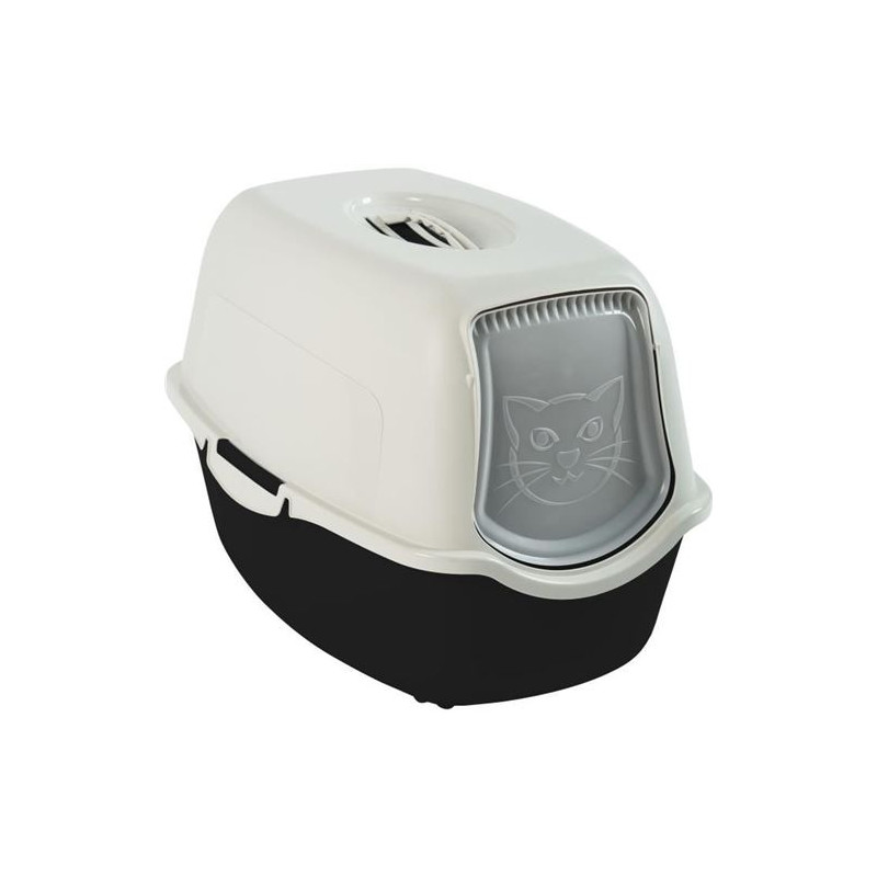 Toilette per gatti rotho my pet bailey 55.2x39x38.7cm nero/bianco