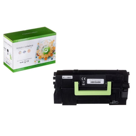 Toner superbulk 58d2u00 per lexmark [spb lex 58d2u00]