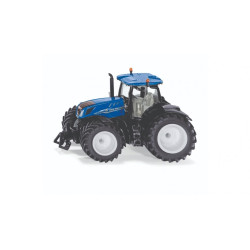 Modellino trattore siku farmer new holland t7.315 hd 1:32 nero/blu