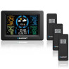 Stazione meteorologica blaupunkt a 3 sensori con lcd ws40bk [rtvblws005]