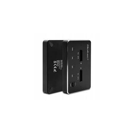 Docking station qoltec per 2xssd m2 sata ngff