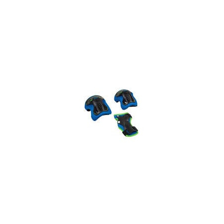 Set protezioni hudora taglia s blu/nero 6pz [83048]