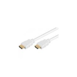 Cavo hdmi goobay 61022 high speed 18gbit/s 5m bianco [61022]