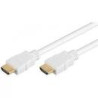 Cavo hdmi goobay 61022 high speed 18gbit/s 5m bianco [61022]