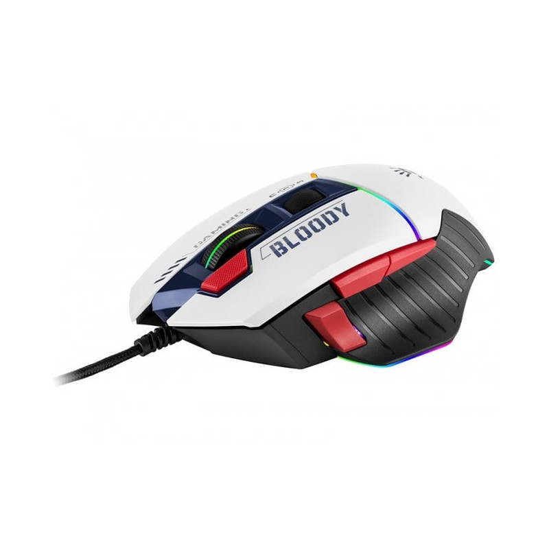 Mouse a4tech bloody w95max usb sport navy con fili ottico 12000dpi