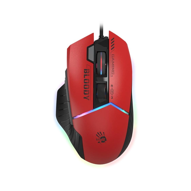 Mouse a4tech w95 max bloody con fili ottico 12000dpi rosso [a4tmys47257]