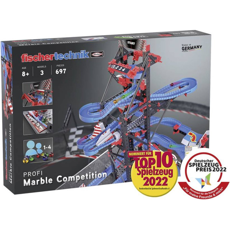 Gioco da costruzione fischertechnik marble competition pista per