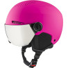 Casco da sci alpina zupo visor q-lite junior 51-55cm rosa
