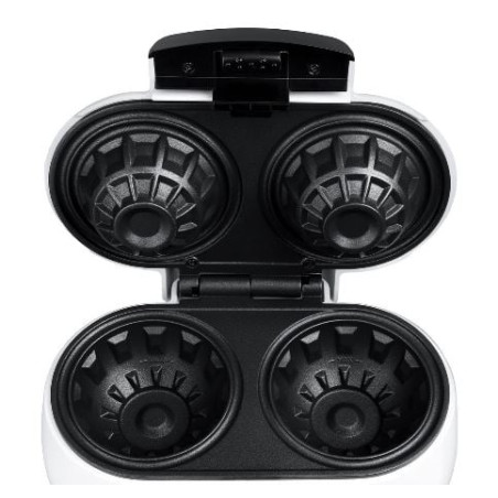 Macchina per waffle adler ad 3062 1000w bianco [ad 3062]