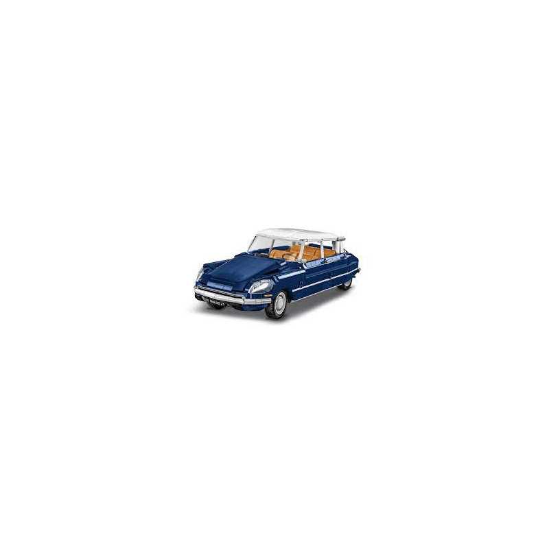 Modellino cobi citroen ds 21 pallas 1/12 blu/bianco [cobi-24348]