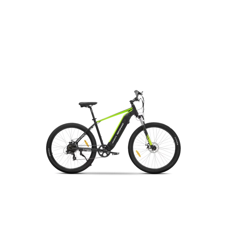 Bicicletta elettrica argento e-bike performance 250w/25km max.110kg