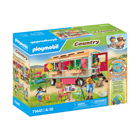 Playmobil country - accogliente caffetteria multicolore 145pz