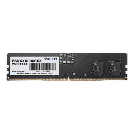 Ram dimm ddr5 32gb patriot 5600mhz cl46 1.1v nero [psd532g56002]