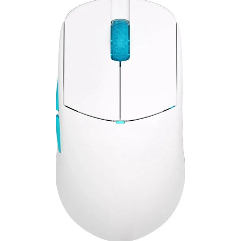 Mouse lamzu atlantis mini gaming senza fili ottico 26000dpi bianco