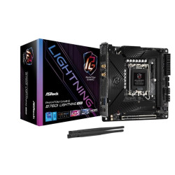 Scheda madre intel asrock b760i 1700 mini-itx ddr5 [b760i lightning