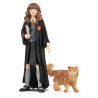 Schleich hermione granger e grattastinchi 10cm multicolore 2pz [42635]