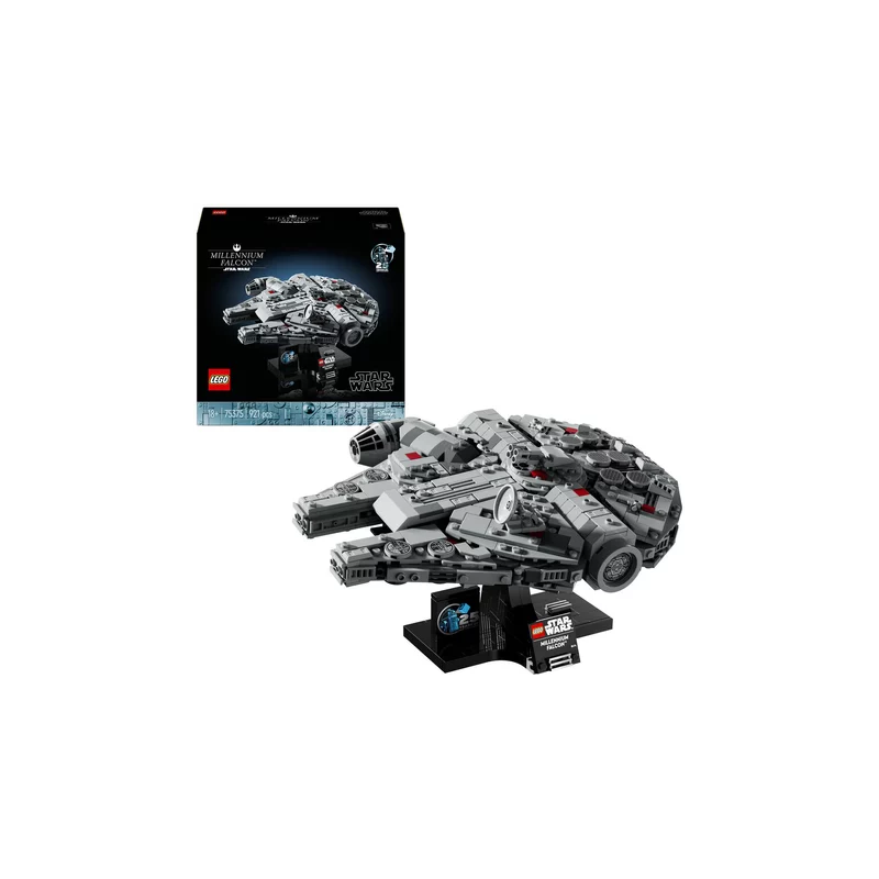 Set da costruzione lego 75375 star wars millennium falcon 921pz [75375]