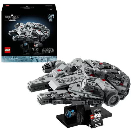 Set da costruzione lego 75375 star wars millennium falcon 921pz [75375]