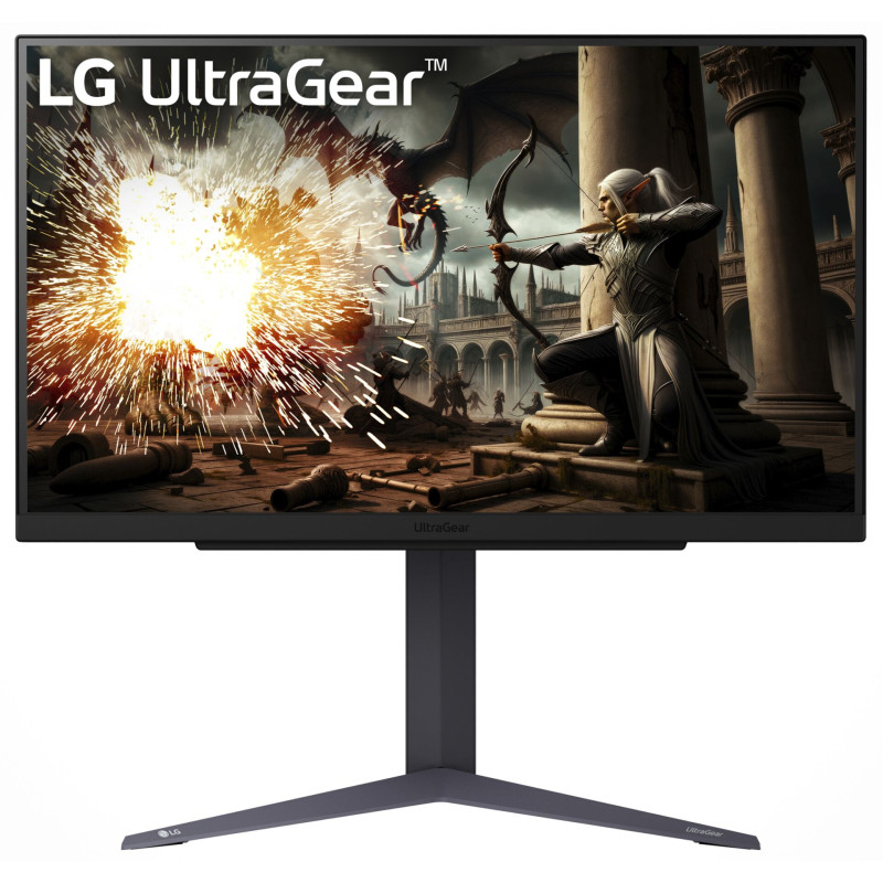 Monitor led 27" lg 27gs75qx-b wqhd 2560x1440 /classe f/1ms/nero