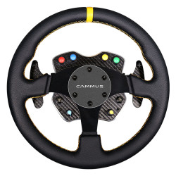 Volante da gioco cammus gt1 da corsa nero