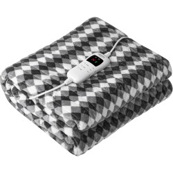 Coperta elettrica camry bianco/grigio [cr 7442]