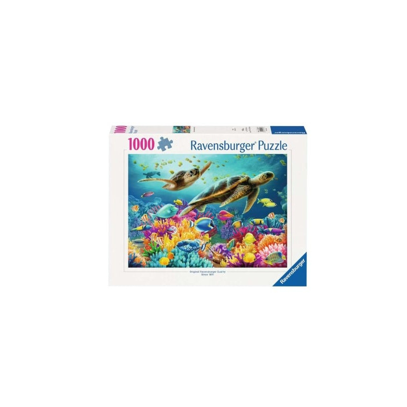 Puzzle ravensburger mondo sottomarino blu 1000pz [12000577]