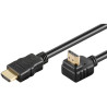 Cavo hdmi goobay ad alta velocitÃ  con ethernet 2m nero [61296]