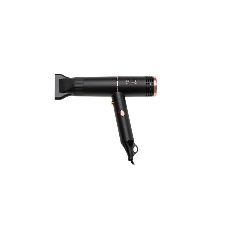 Asciugacapelli adler ad 2278 1400w oro rosa/nero [ad 2278]