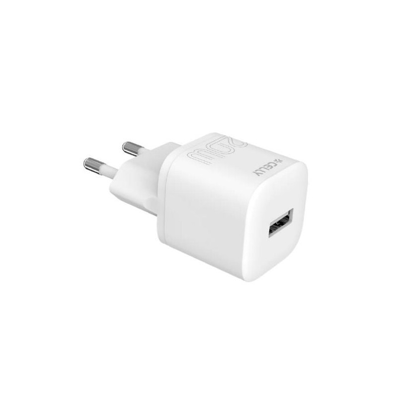 Caricabatteria da rete celly procom2 usba 20w bianco [pc2tcusba20wwh]