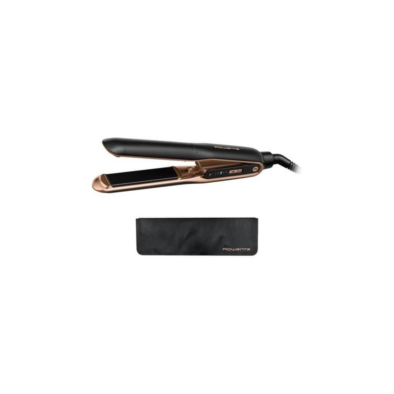 Piastra lisciante rowenta ultimate experience thermocare per capelli