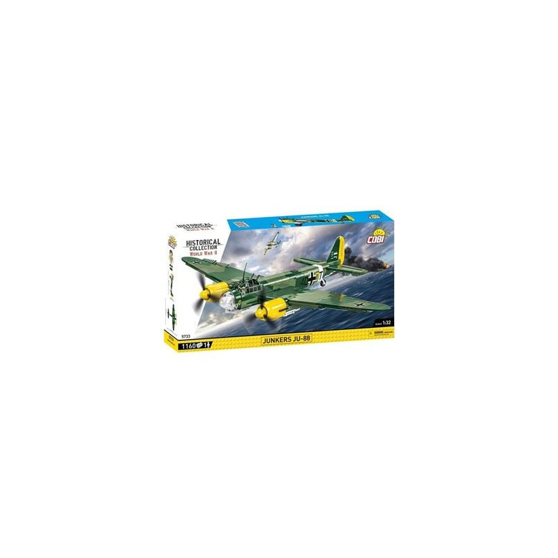 Cobi klocki junkers ju-88 1/32 multicolore 1160pz [wpcbks0ci057336]