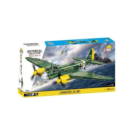 Cobi klocki junkers ju-88 1/32 multicolore 1160pz [wpcbks0ci057336]