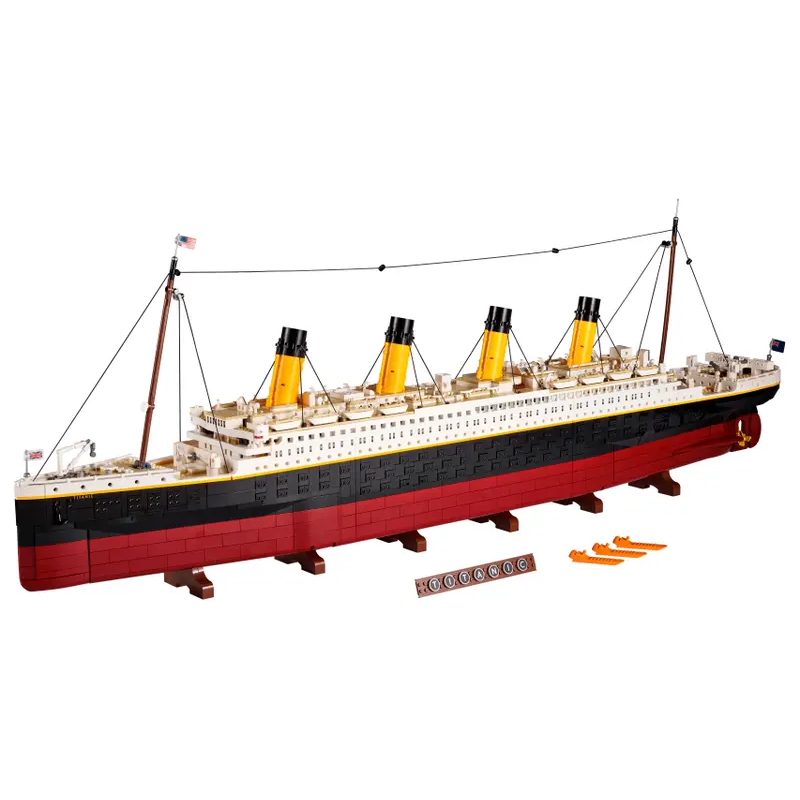 Set da costruzione lego icons 10294 titanic 9090pz multicolore [10294]