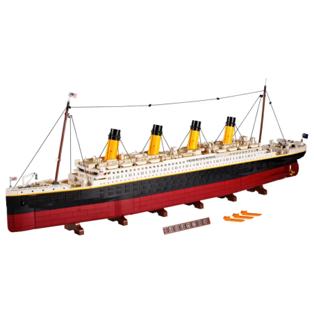 Set da costruzione lego icons 10294 titanic 9090pz multicolore [10294]