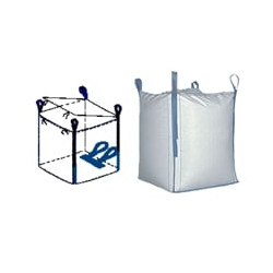 Saccone macerie cm.91x91 h.120 bretelle 4+2 [minini ]