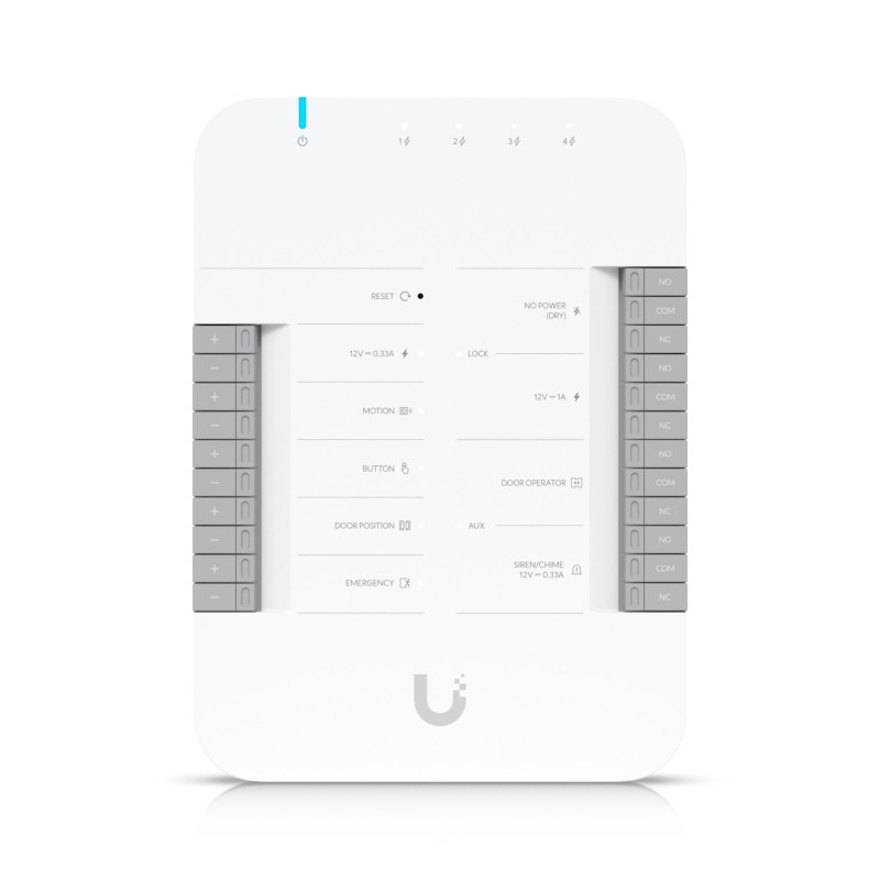 Access point ubiquiti hub per serrature elettriche ethernet bianco