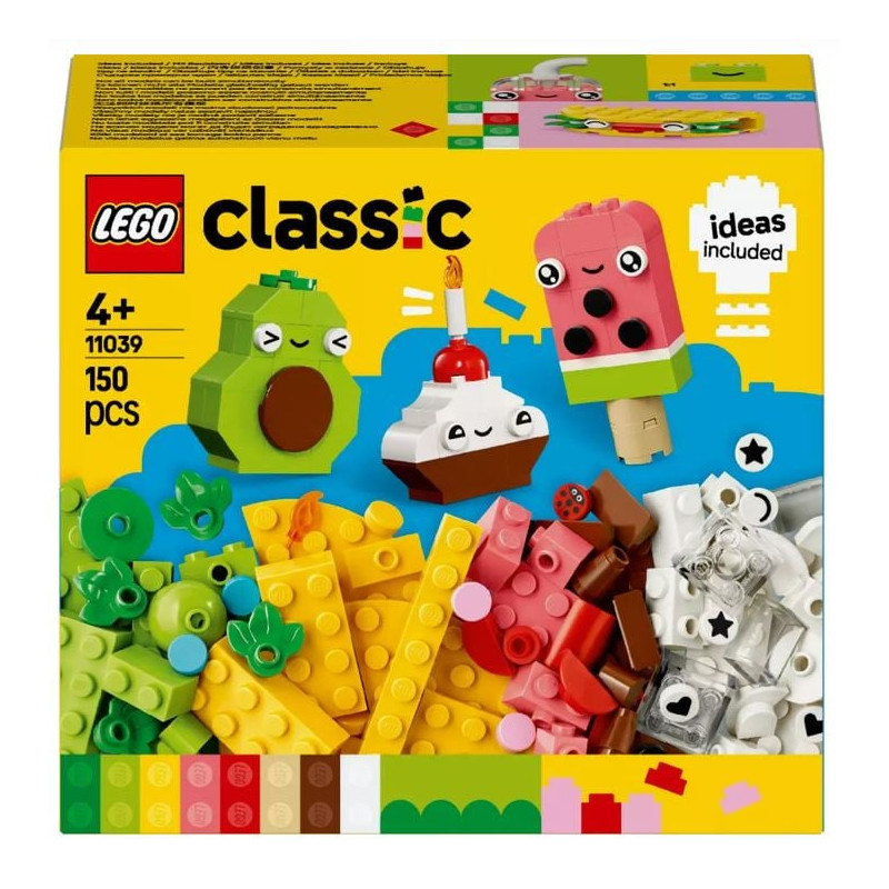 Lego classic cibi creativi multicolore 150pz [11039]