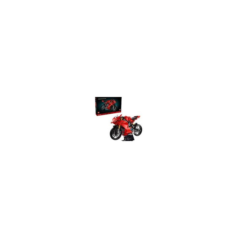 Lego technic moto ducati panigale v4 s multicolore 1603pz [42202]