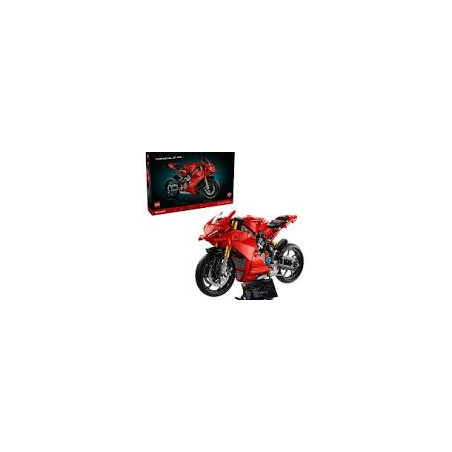 Lego technic moto ducati panigale v4 s multicolore 1603pz [42202]