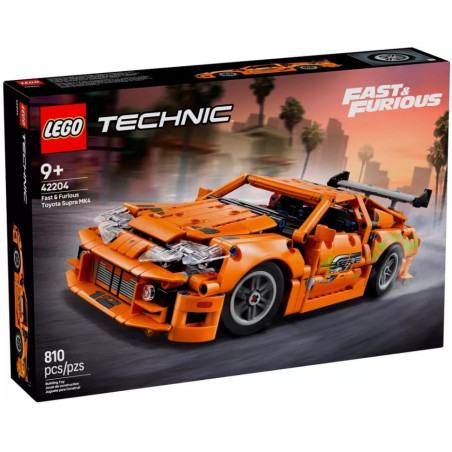 Kit modello lego technic 42204 fast and furious toyota supra mk4