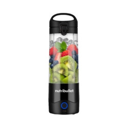 Frullatore portatile nutribullet nbp003b a batteria 2000mah 70w 475ml
