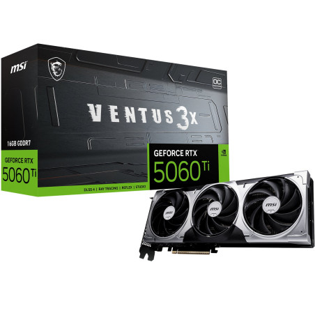 Scheda video nvidia msi ventus geforce rtx 5060 ti 16gb gddr7 128bit