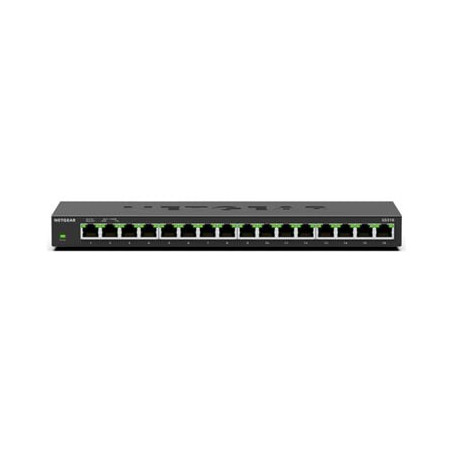 Switch netgear prosafe gs316v3 non gestito 16 porte 100/1000 mbps
