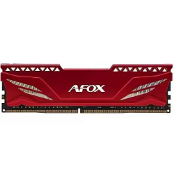 Ram dimm ddr4 2x8gb afox 3200mhz cl16 1.35v rosso [saafx4g16000016]