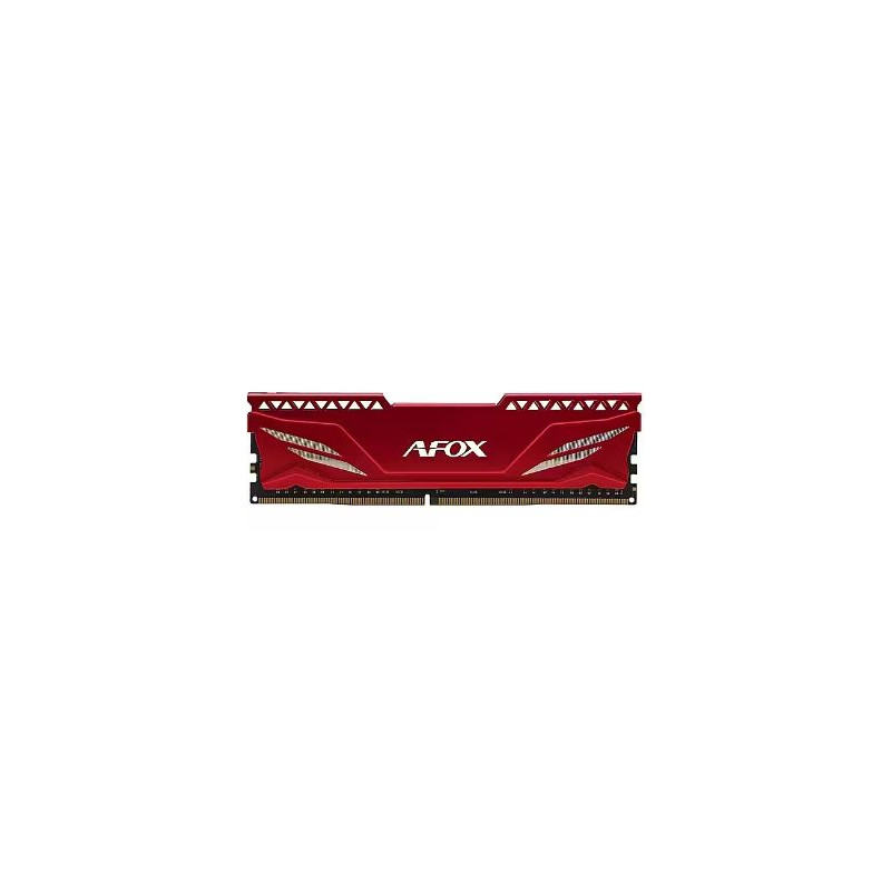 Ram dimm ddr4 2x8gb afox 3200mhz cl16 1.35v rosso [saafx4g16000016]