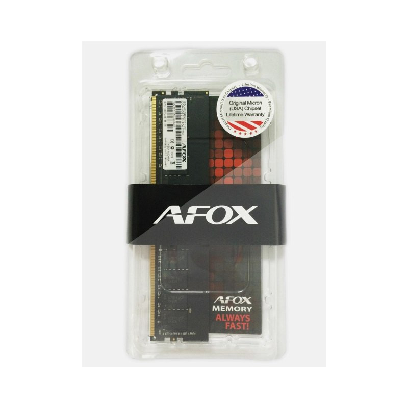 Ram dimm ddr4 4gb afox 3200mhhz [afld44pk1p]